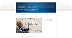 Desktop Screenshot of collegiumstudycenter.org